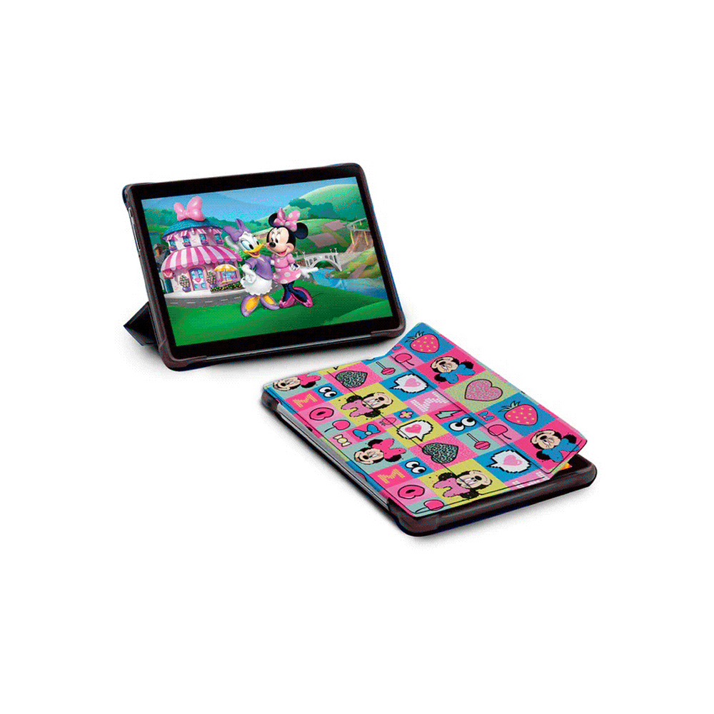 Tablet kid android qc/64gb/4g/9"/wifi/rosa minnie nb619 multilaser