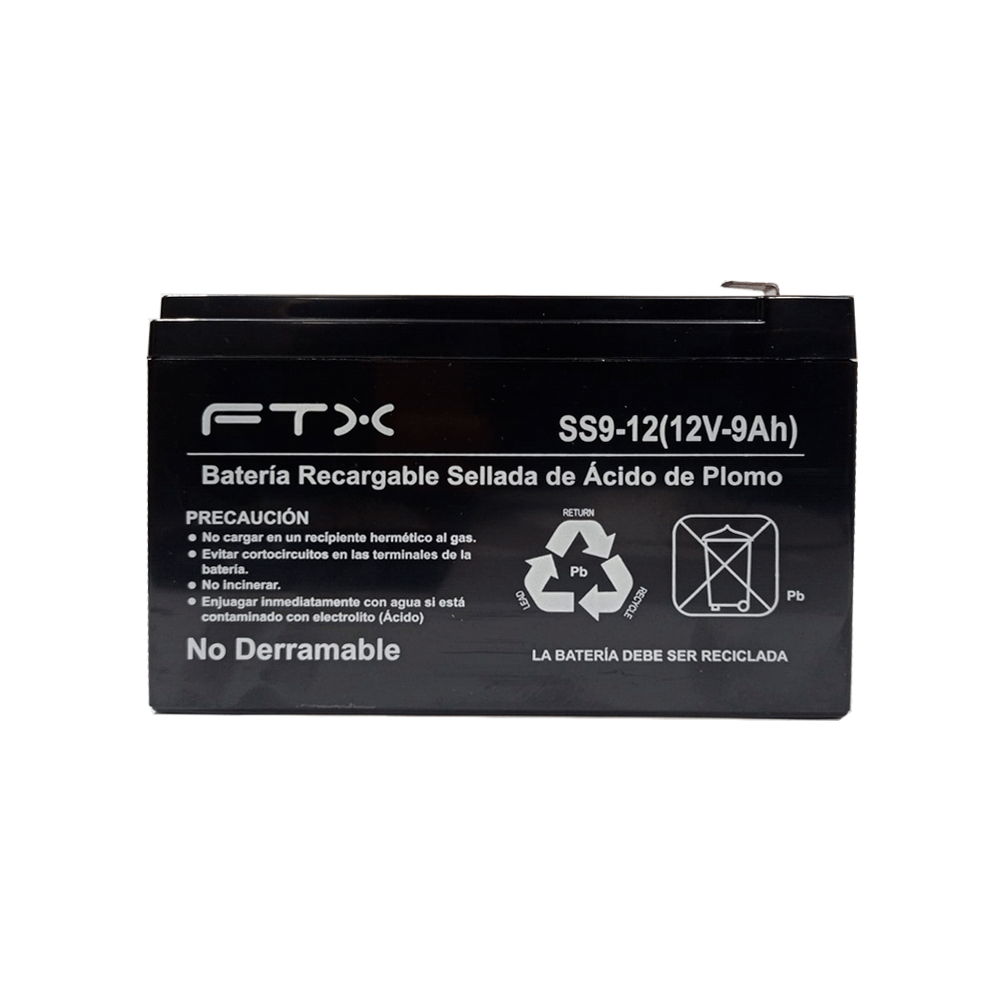 Bateria recargable ftx 12v 9a ss9-12