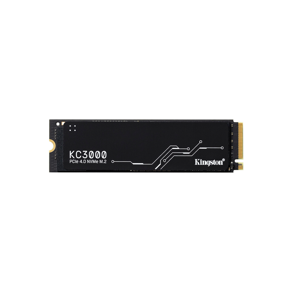 Ssd m.2 nvme 4tb kingston kc3000 skc3000d/4096g 7000/7000 pcie 4.0