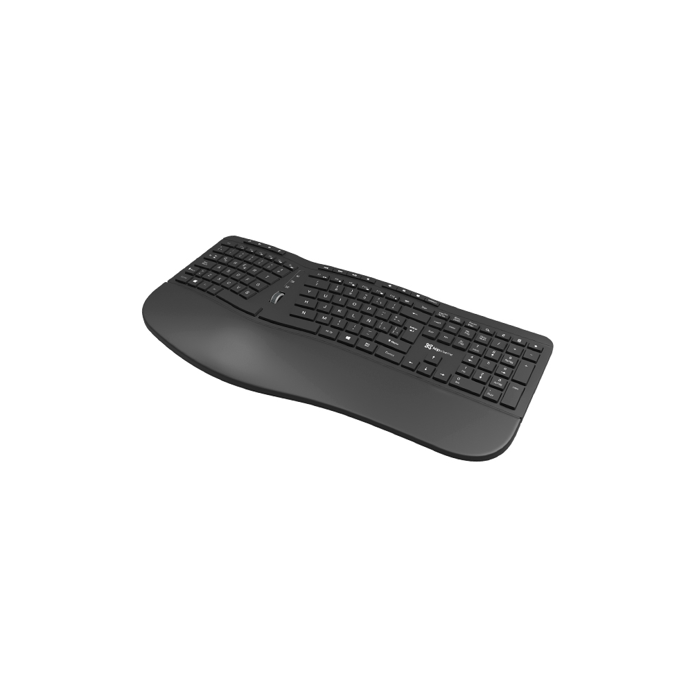 Teclado wir klip kbk-530s transcend wireless esp/negr