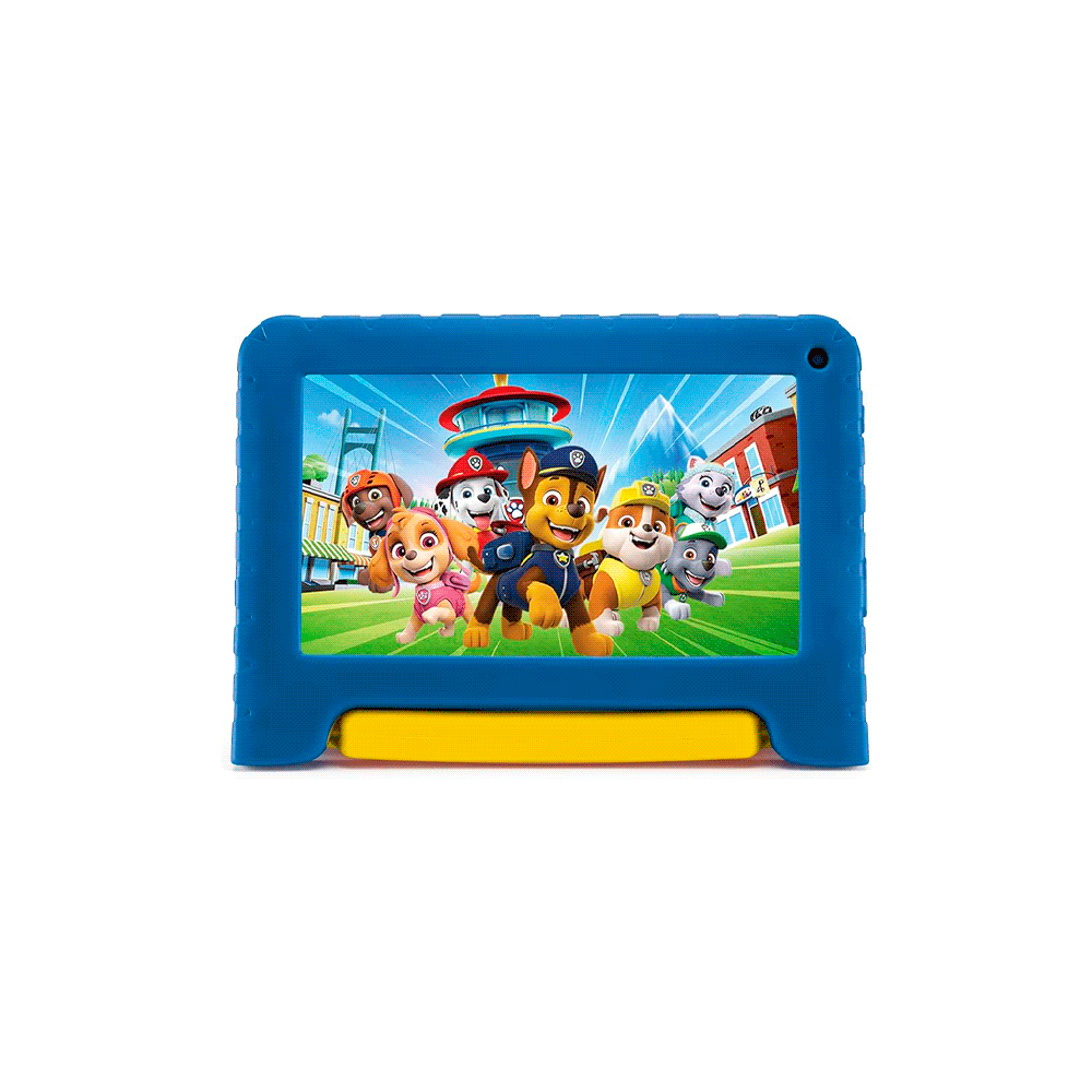 Tablet kid android qc/64gb/4g/9"/wifi/azul paw patrol nb623 multilaser