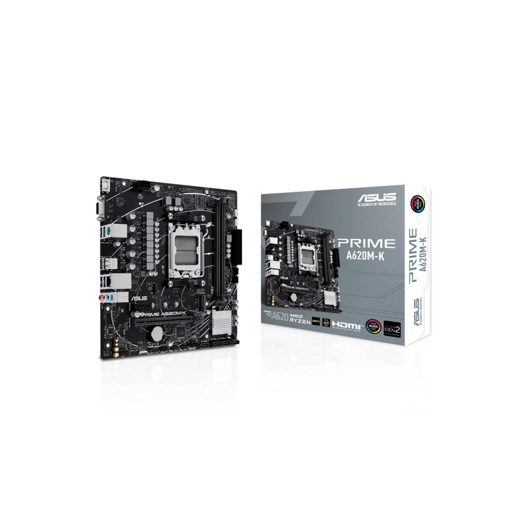 Mb am5 a620m-k ddr5 prime asus v/s/r/hdmi/m2/usb3.2/matx