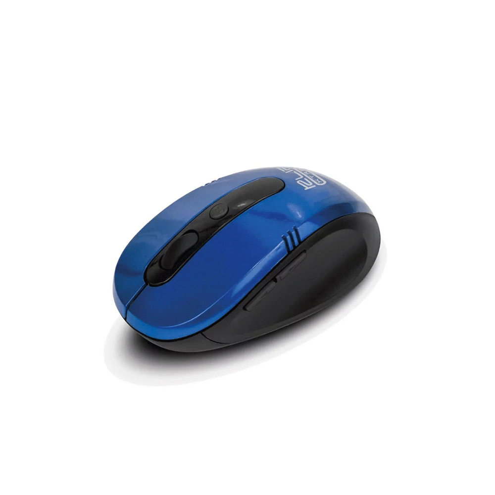 Mouse klip wireless kmw-330bl vector 1600dpi/3d 6 bot/ azul