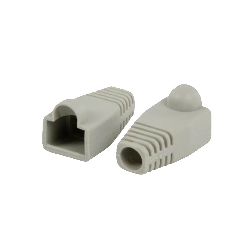 Capuchon de goma rj45 lanpro gris 50unid.lp-b101gr